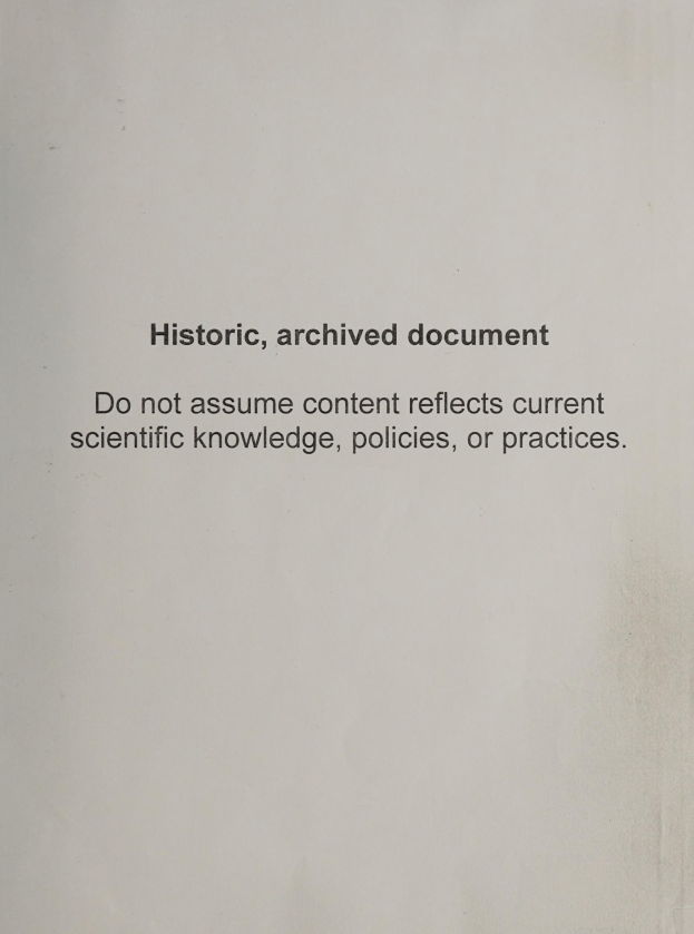Ein Blatt Papier mit dem Text "Do not assume content reflects current scientific knowledge, policies, or practices."